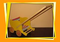 w�zeczek w kolorze ��tym